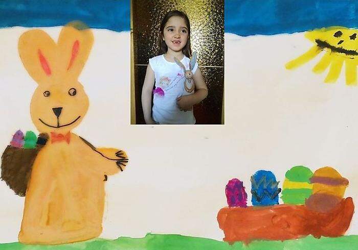 Paulina Müller (6) aus Eisenerz liebt das Osterfest