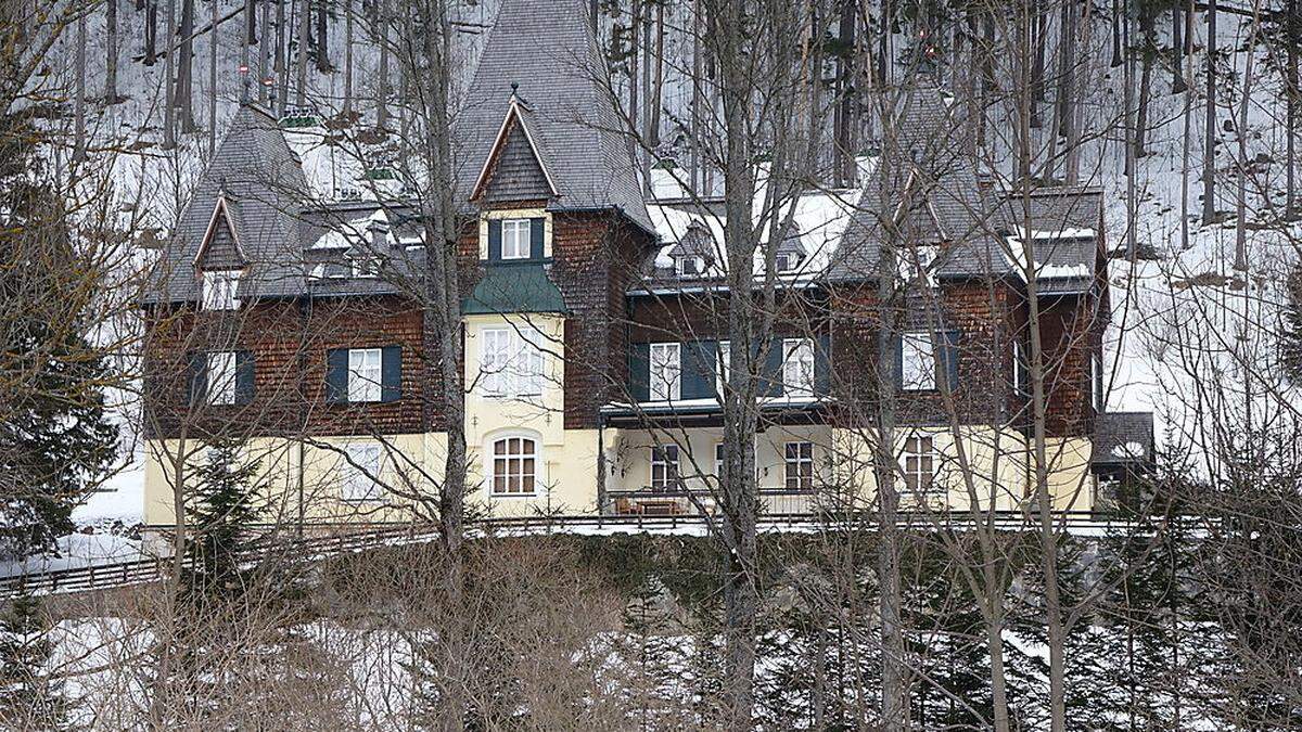 Die Präsidentenvilla in Mürzsteg