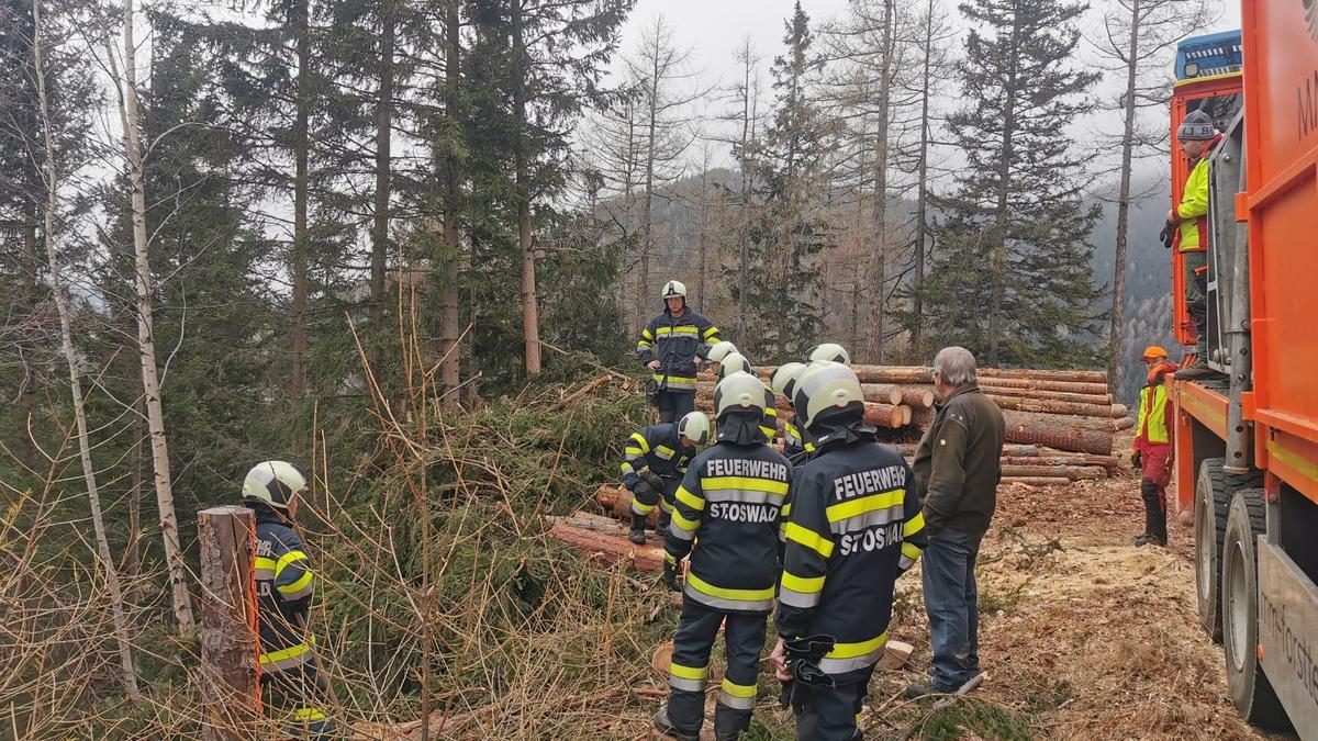 Feuerwehreinsatz in der Gemeinde Pölstal