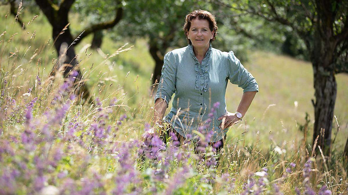 Landesrätin Ursula Lackner initiierte die Förderung für steirische Naturparks.