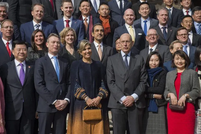 Dabei traf Maxima chinesische und holländische Wirtschaftstreibende.