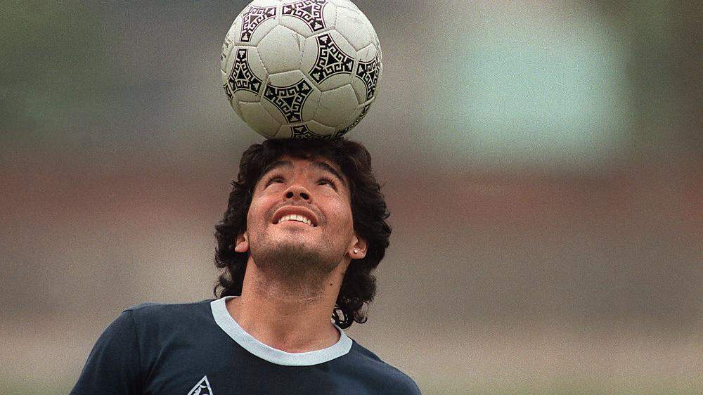 Am Ball war Diego Maradona einer der Größten