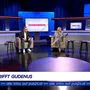 v.l.n.r.: Eva Linsinger (profil), Heinz-Christian Strache (Ex-FPÖ), Corinna Milborn (Puls24) und Johann Gudenus (Ex-FPÖ)