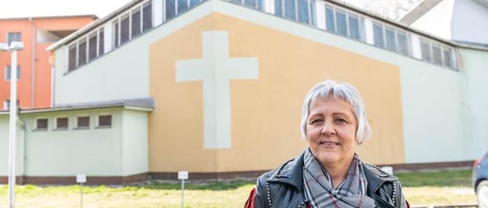 2019 kaufte Tatjana Petrovic die ungenutzte Kapelle in der Grottenhofstraße 5