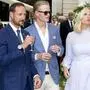 Prinzessin Mette Marit und Prinz Haakon mit Marius Borg Høiby 