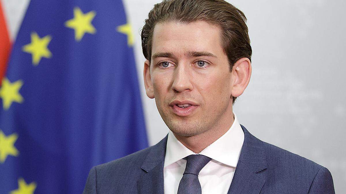 Außenminister Sebastian Kurz