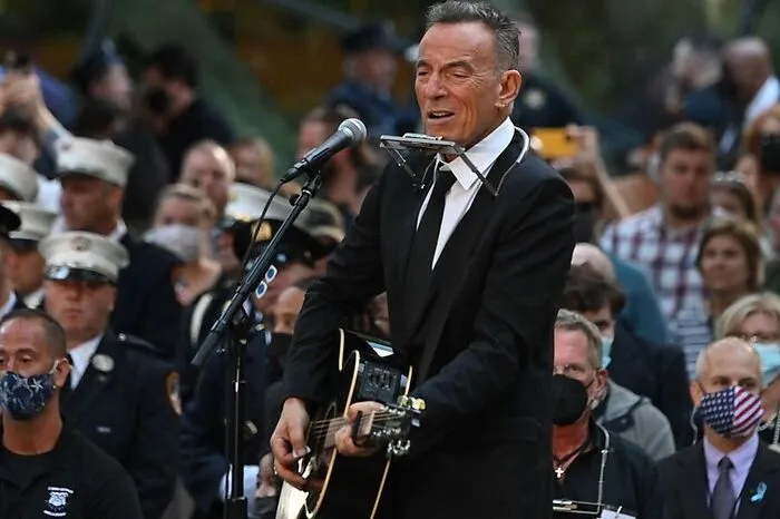 Trat bei der Gedenkfeier auf: "The Boss" Bruce Springsteen