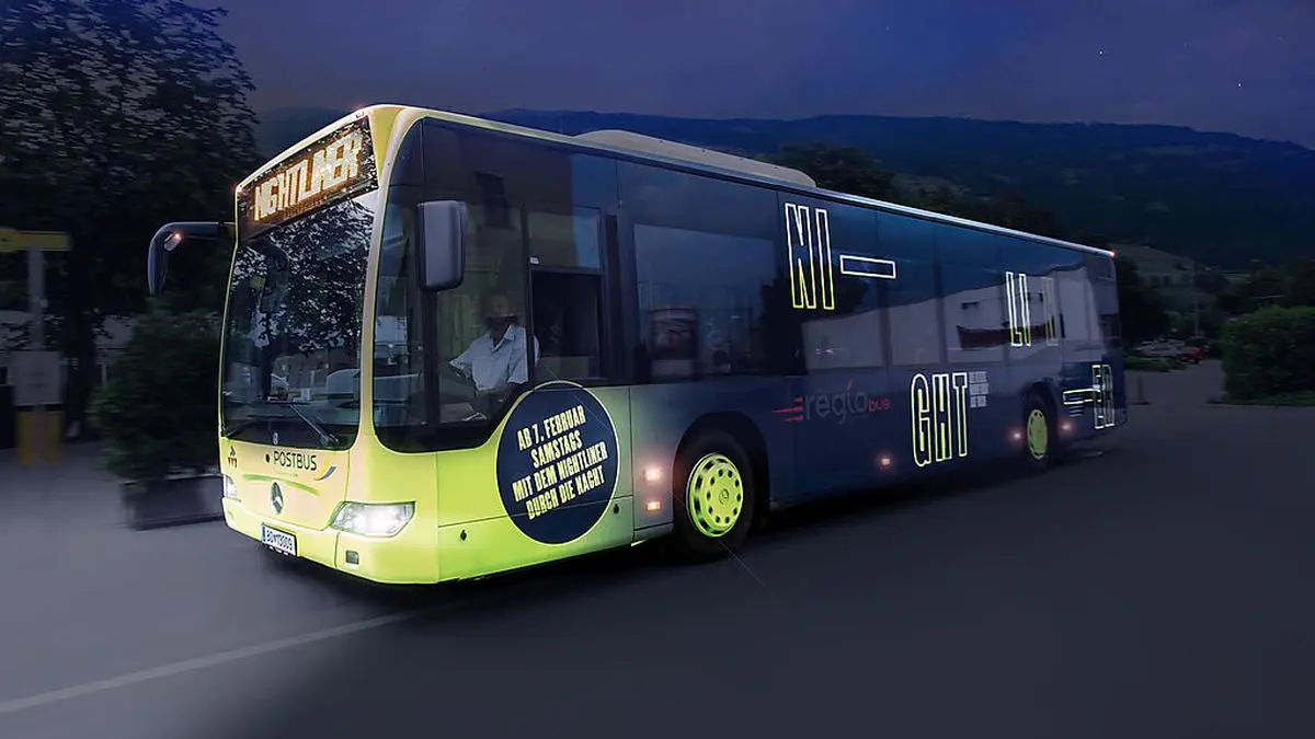 Der Nightliner rollte jetzt auch ins Oberland