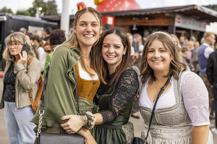 Strahlende Gesichter überall