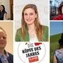 In fünf Kurzporträts präsentieren wir Ihnen die Nominierten der Köpfe des Jahres 2022 in der Kategorie "Newcomer"