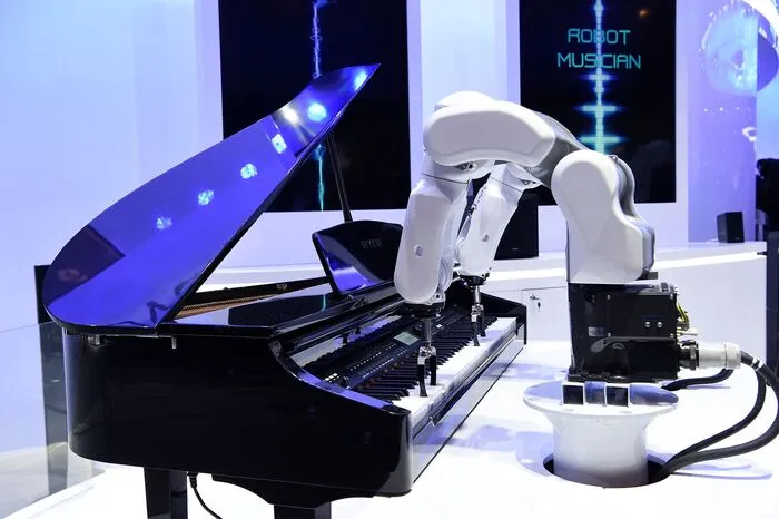 Sogar Musikroboter werden auf dem derzeit in Barcelona stattfindenden MWC präsentiert.