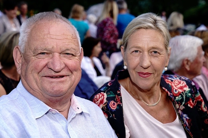 Minister a.D. Herbert Haupt mit Ingrid