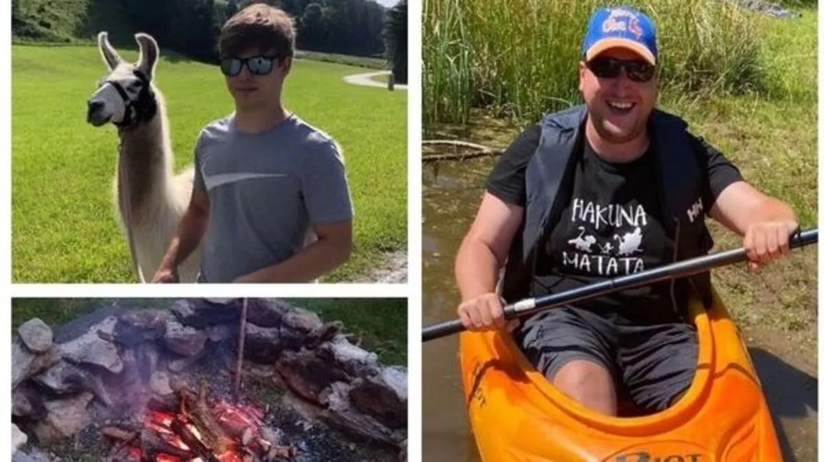 Stefan Waltensdorfer (rechts im Kanu) organisiert die "Action & Fun" Camps auf der Pack