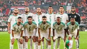 Algeriens Nationalteam beim Test gegen die Niederlande am 3. Juni