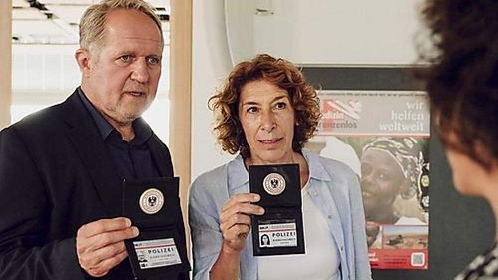 Schwitzen im Sump aus Korruption: Moritz Eisner und Adele Neuhauser hatten es dieses Mal nicht leicht