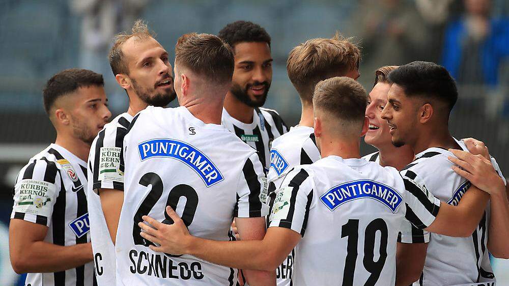 Sturm jubelt über den fünften Bundesliga-Saisonsieg
