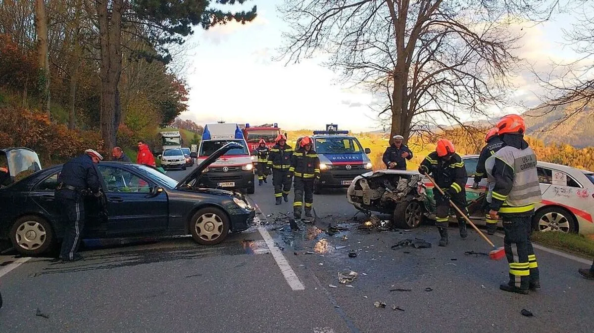 Die B 320 war für 1,5 Stunden gesperrt