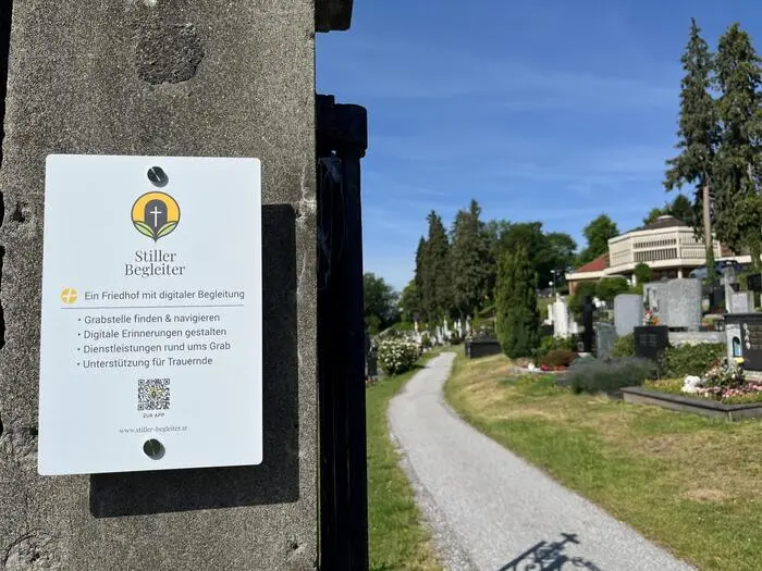 Auch für den Weizer Friedhof gibt es den „Stillen Begleiter“