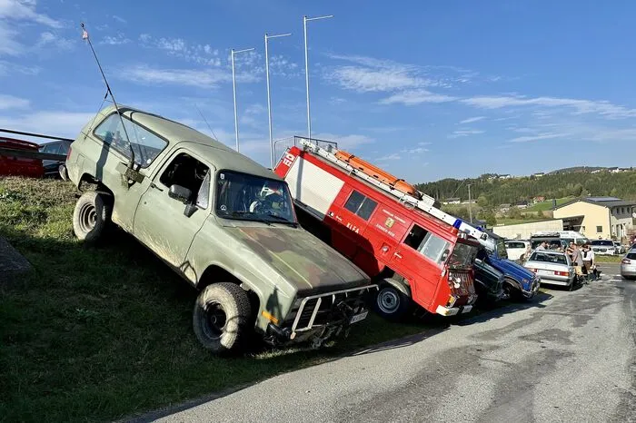 ... ein Oldtimer-Treffen, ...