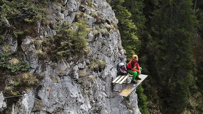 Der Klettersteig Millnatzenklamm im Lesachtal 