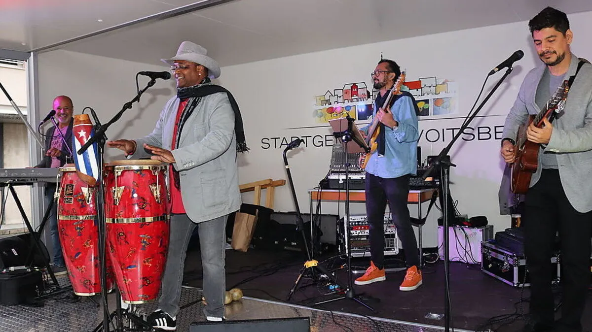 Silvio Gabriel mit seiner Latino-Band „Cuba Libre“ in Voitsberg