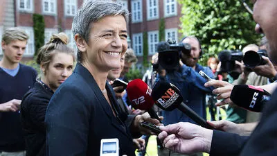 EU-Wettbewerbskommissarin Margrethe Vestager 