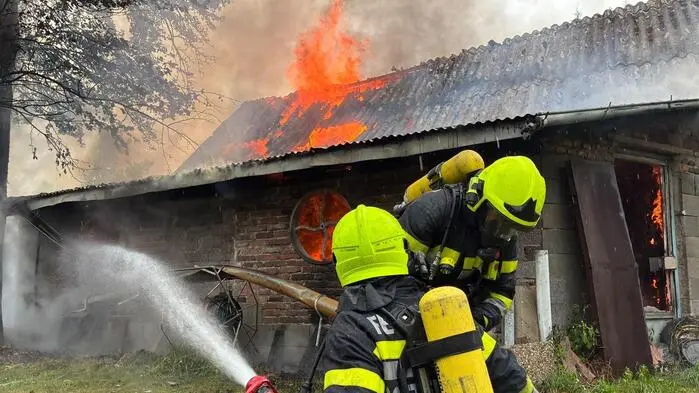 Die Atemschutztrupps waren im Einsatz