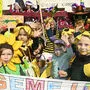 Erstmals waren die Kinder der Kindergruppe Sonnenblume dabei und hatten Applaus und Jubelrufe sofort auf ihrer Seite