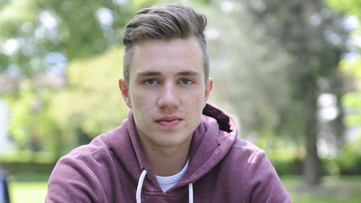 Kevin Kutlesa aus Leoben, Schüler des BG/BRG Leoben Neu