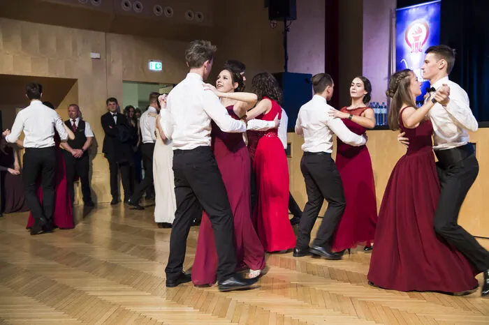 Nach der originellen Polonaise, choreografiert von Olivia Strohecker von der Tanzschule Schweighofer, eröffnete Direktor Franz Pressler den Maturaball