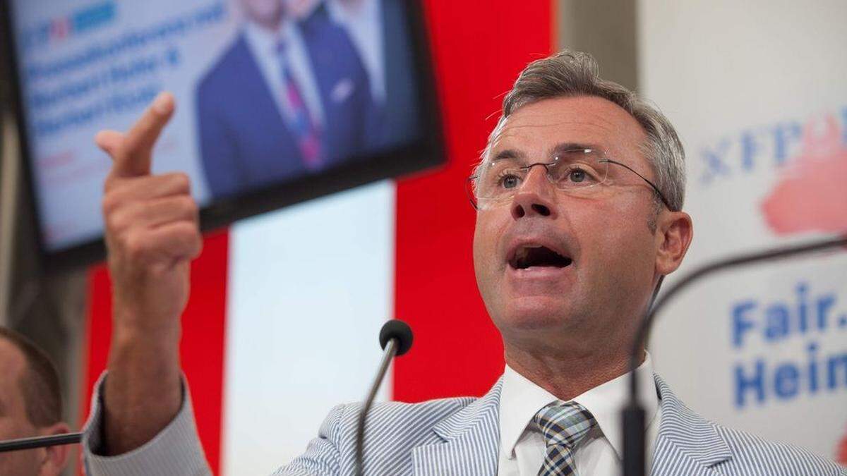 Norbert Hofer will das Rauchverbot kippen