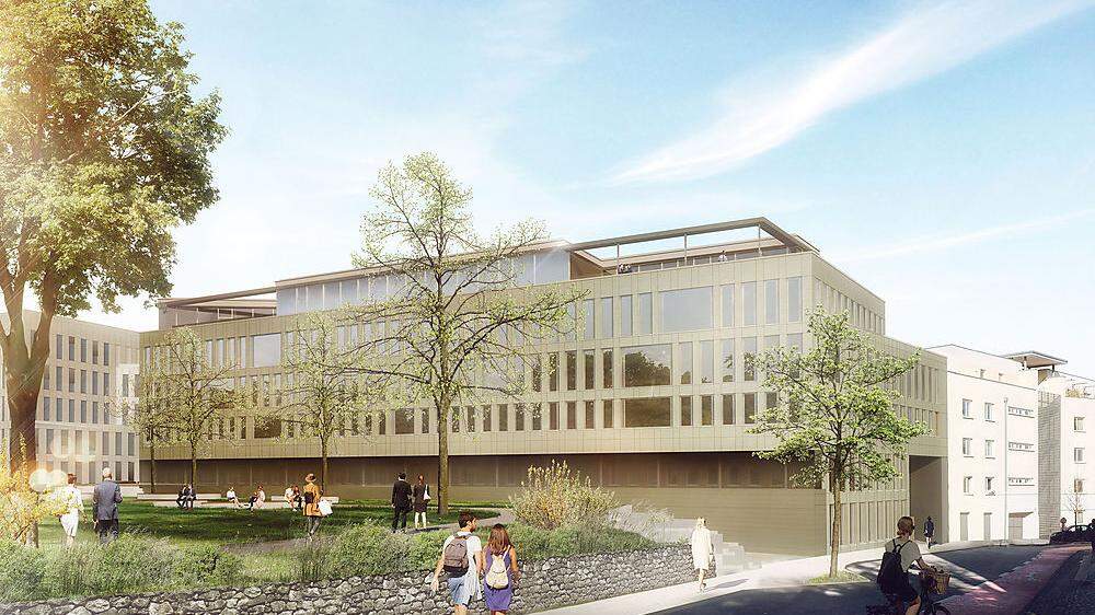 So wird der neue Komplex von Infineon in Graz aussehen