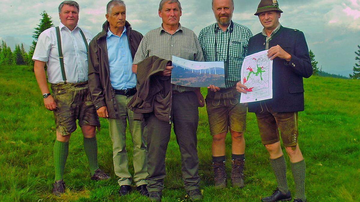 Die Bezirksjägermeister und Jagdvertreter aus den Bezirken Voitsberg, Deutschlandsberg, Murtal und Wolfsberg trafen sich auf dem Gaberl