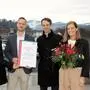 WKO-Regionalstellenleiter Lukas Kalcher gratulierte Sascha Zierler, Bernhard Erkinger und Clarissa Lehner