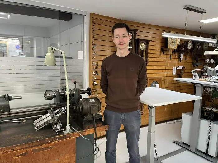 Franz Pleiner Junior liebt sein Handwerk