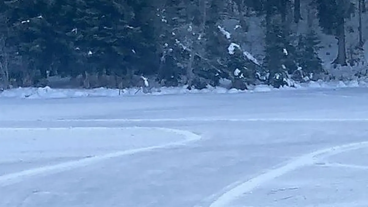 Da der See sich in Privatbesitz befindet, wird er nicht ofiziell freigegeben 