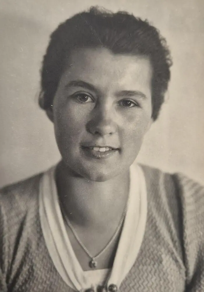 Ella Zeiler in jungen Jahren
