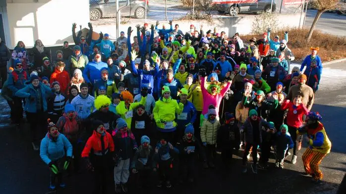 Lustig zu ging es beim Rote-Nasen-Lauf in Pischelsdorf