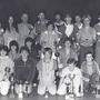 Die erfolgreiche Tischtennissektion in den 1980er-Jahrne unter dem damaligen Sektionsleiter Hans Posch (ganz rechts)