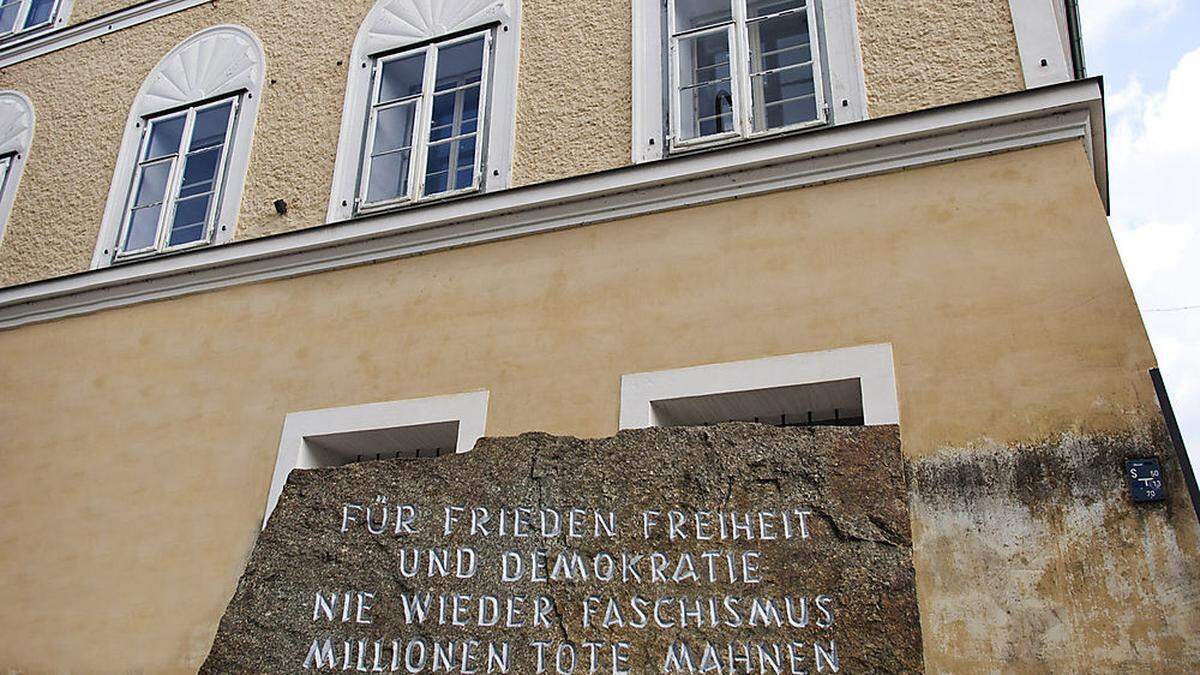 Umstritten: das Geburtshaus Hitlers in Braunau