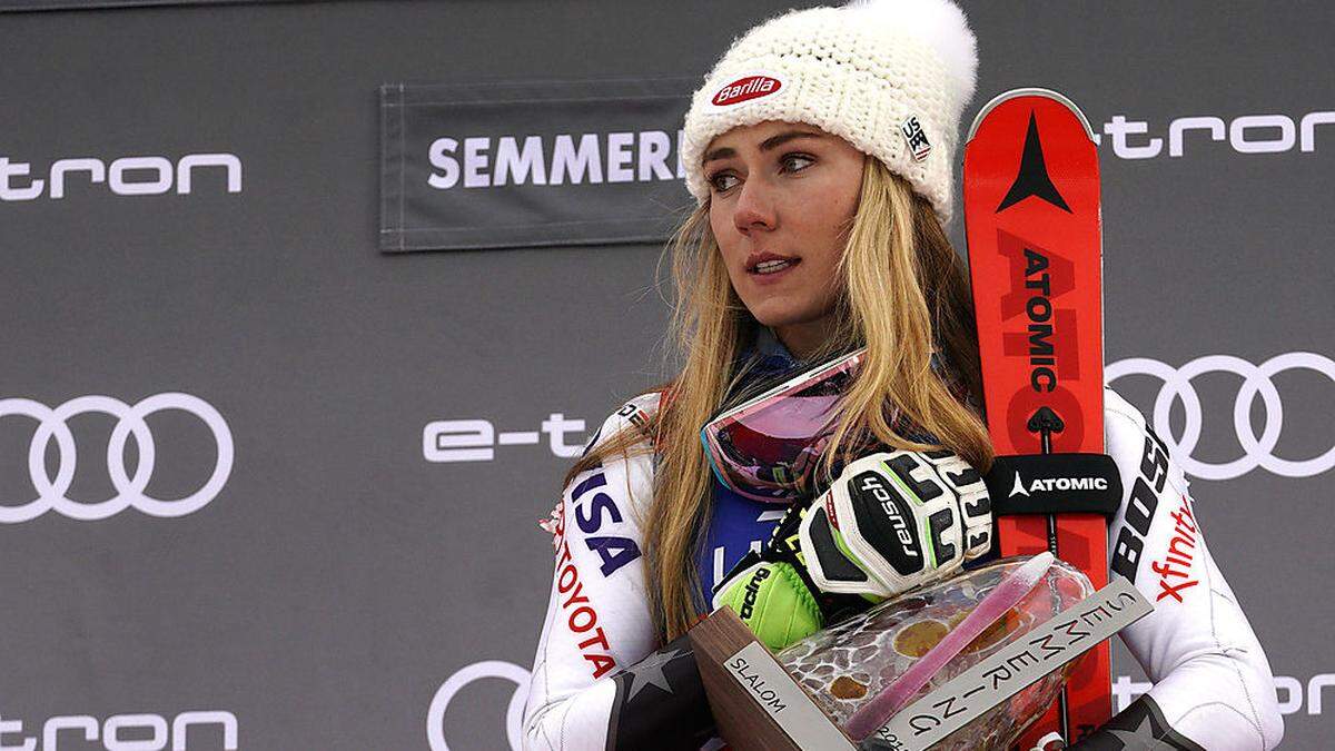 US-Skirennläuferin Mikaela Shiffrin