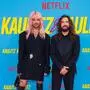 Bill Kaulitz und Tom Kaulitz bei der Netflix-Serien-Premiere in Berlin. 