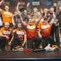 Großer Jubel bei den Siegern der Timbersport-Landesmeisterschaft