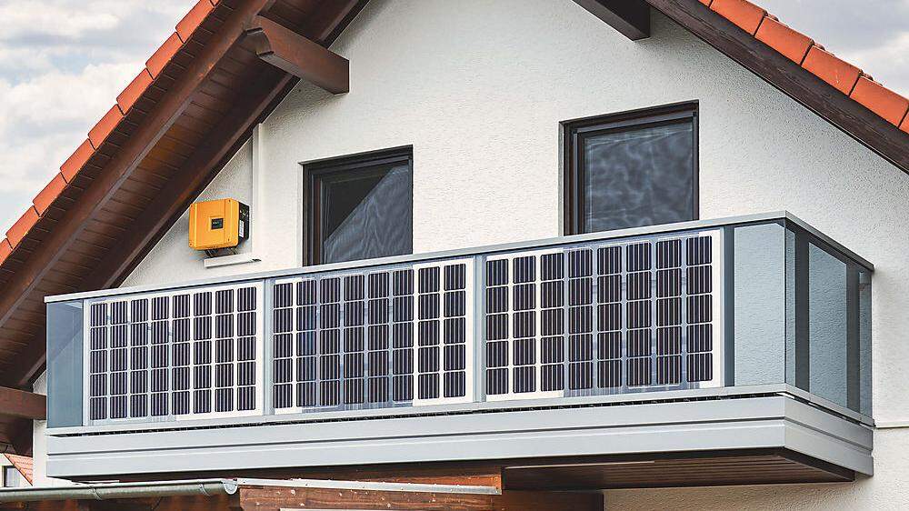 Solarbalkon von Leeb. &quot;Und der Balkon verdient sich quasi selbst&quot;
