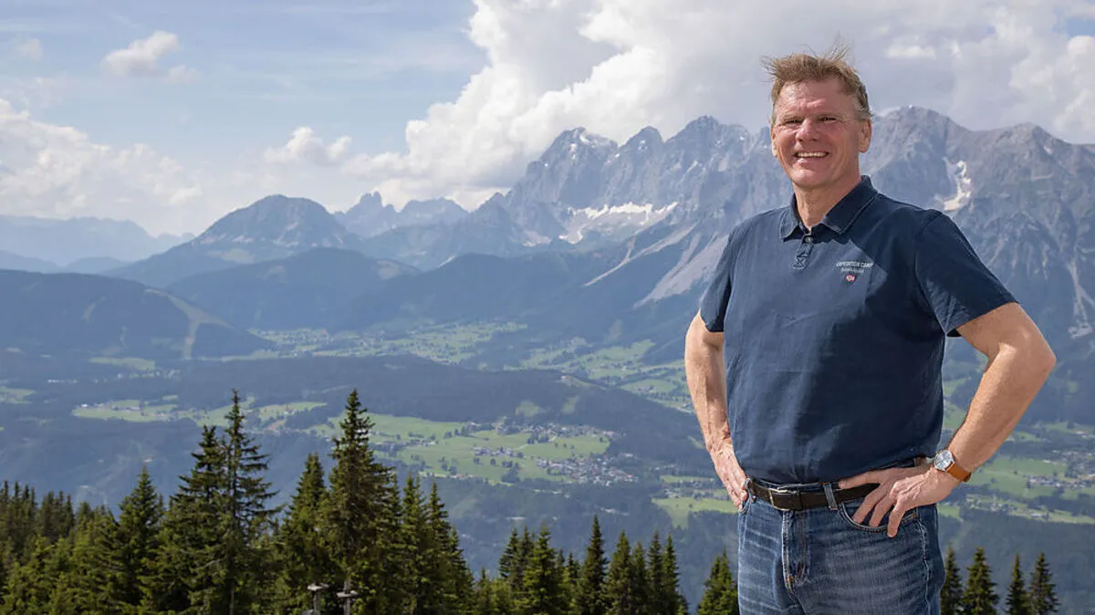 Die Planai ist einer von Strebls Lieblingsplätzen, auch wegen des Ausblickes
