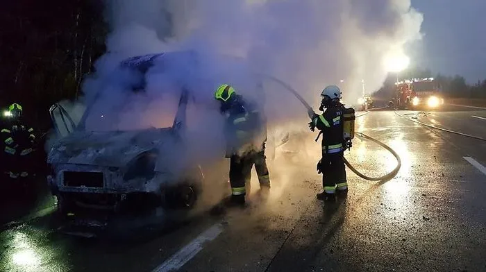Die Feuerwehren waren sofort vor Ort