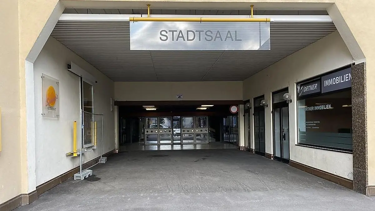 Wird der Stadtsaal bald ohne "Stadt" dastehen? Die Gemeinderäte suchen schon nach Ersatz