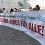 Demo in Wien: "Corona-Bonus für alle!"
