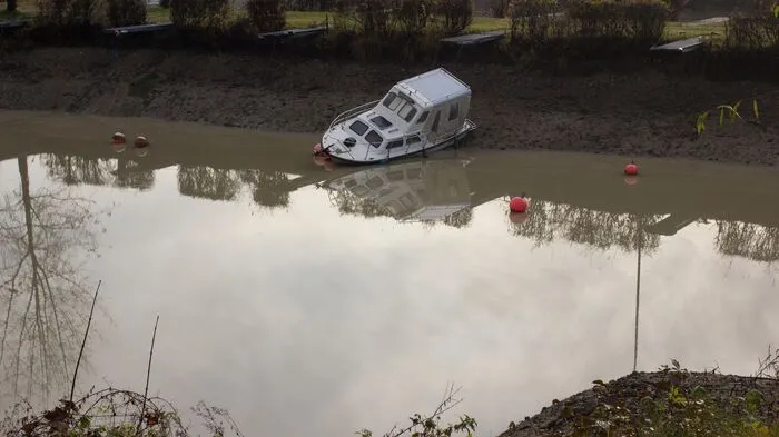 Der Völkermarkter Stausee diente Anfang der Woche als Puffer, um Lavamünd zu schützen.