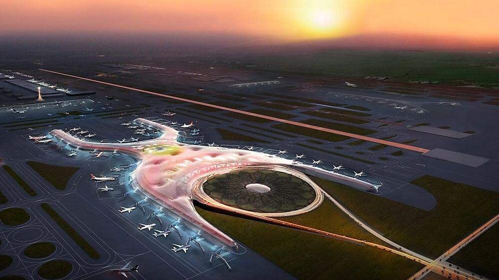 Mexikos neuer Hauptstadtflughafen (Design: Norman Foster und Fernando Romero) erregt die Gemüter 